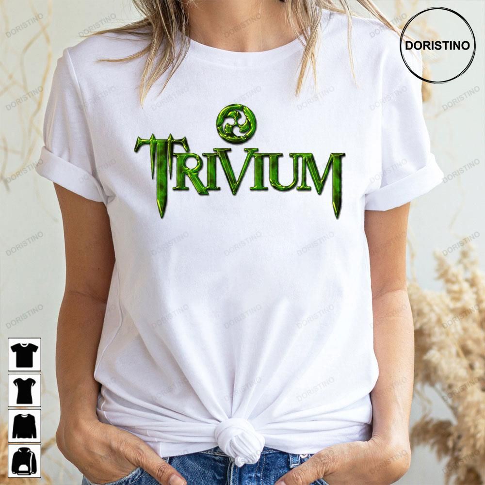 Green Trivium Logo Trending Style